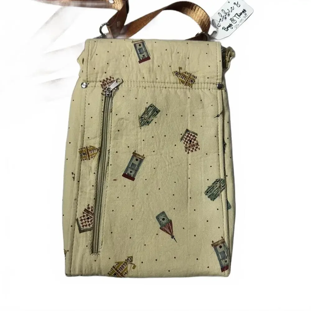 Handmade Birdhouse Crossbody‎ Satchel